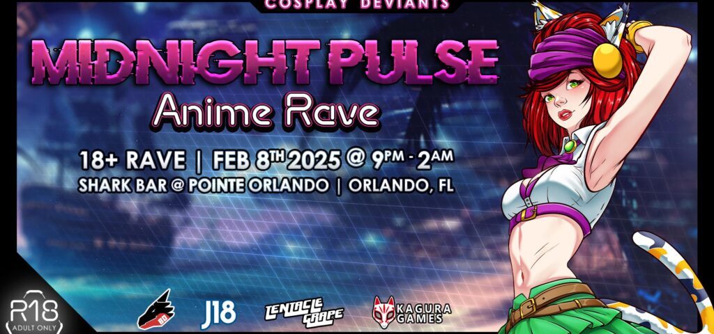 Midnight Pulse 18+ Anime Rave