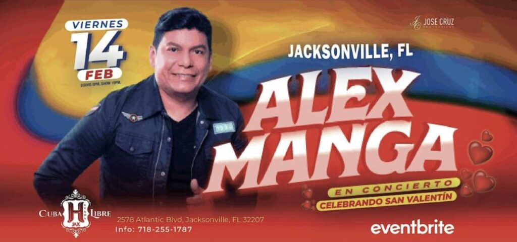 Alex Manga en JACKSONVILLE, FL I Febrero 14 2025