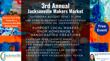 3rd Annual Jacksonville Makers Market 3rd Annual Jacksonville Makers Market