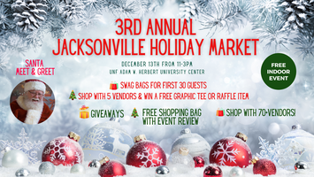 3rd Annual Jacksonville Holiday Market