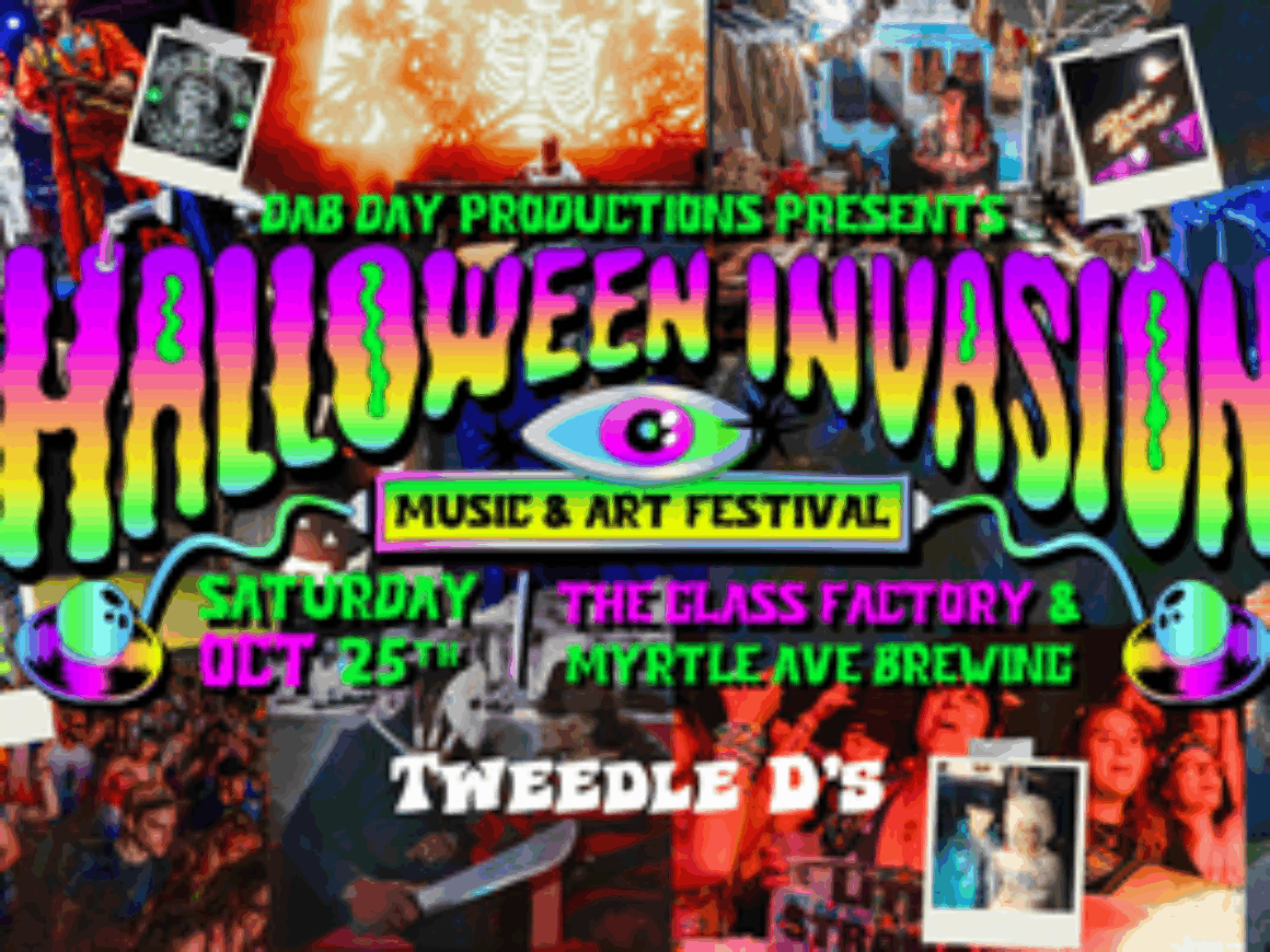 Halloween Invasion: Music & Art Festival by Dab Day Productions