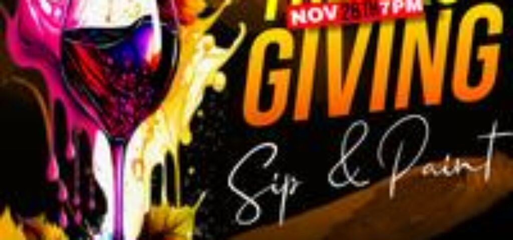 Day Before Thanksgiving Night Sip & Paint