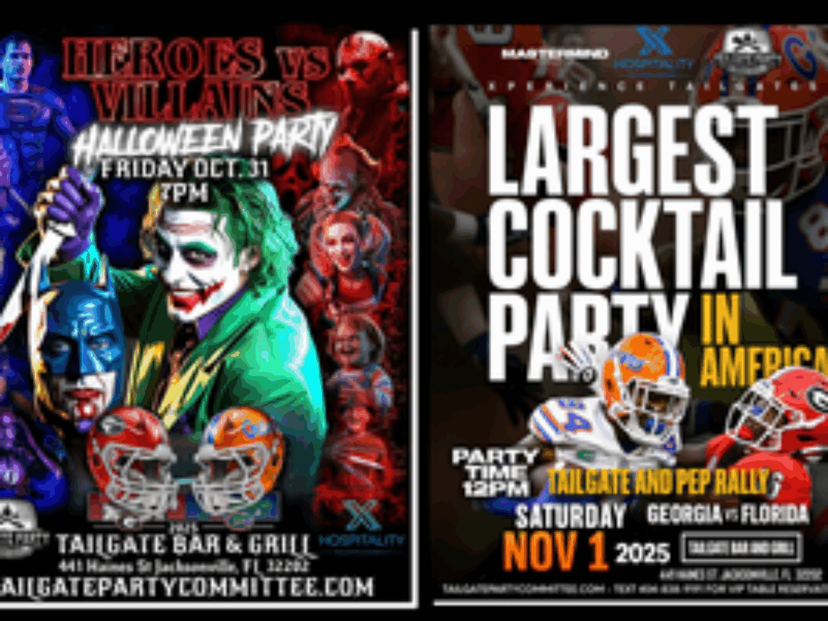 GEORGIA VS FLORIDA TAILGATE PARTY